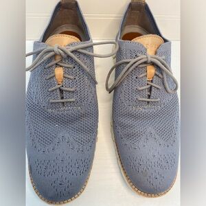 Cole Haan Zerogrand Wingtip Oxford Men's Stitchlite Ironstone Gray Shoes 9M